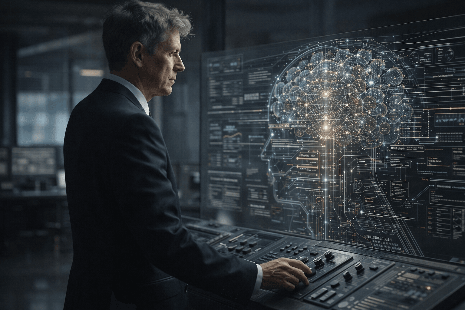 Executive steering AI systems with sovereignty